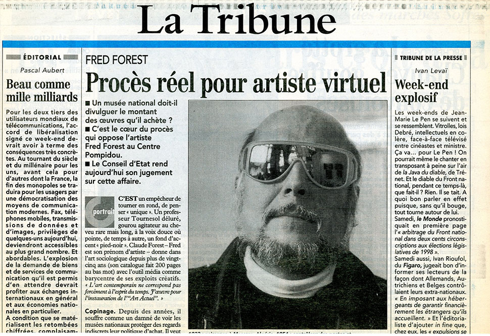 1998 Beaubourg mis en cause - La Tribune
