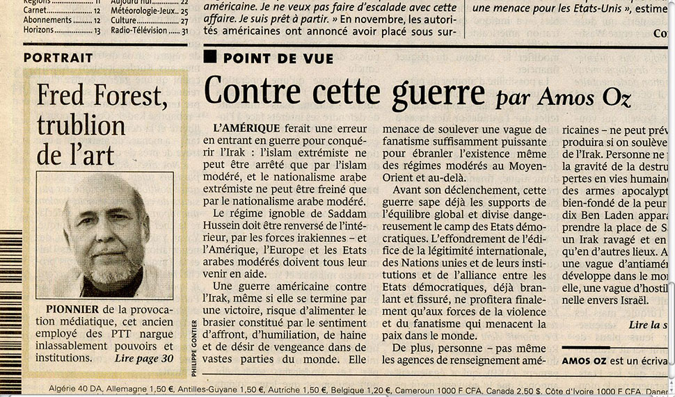 1998 Beaubourg mis en cause - Le Monde