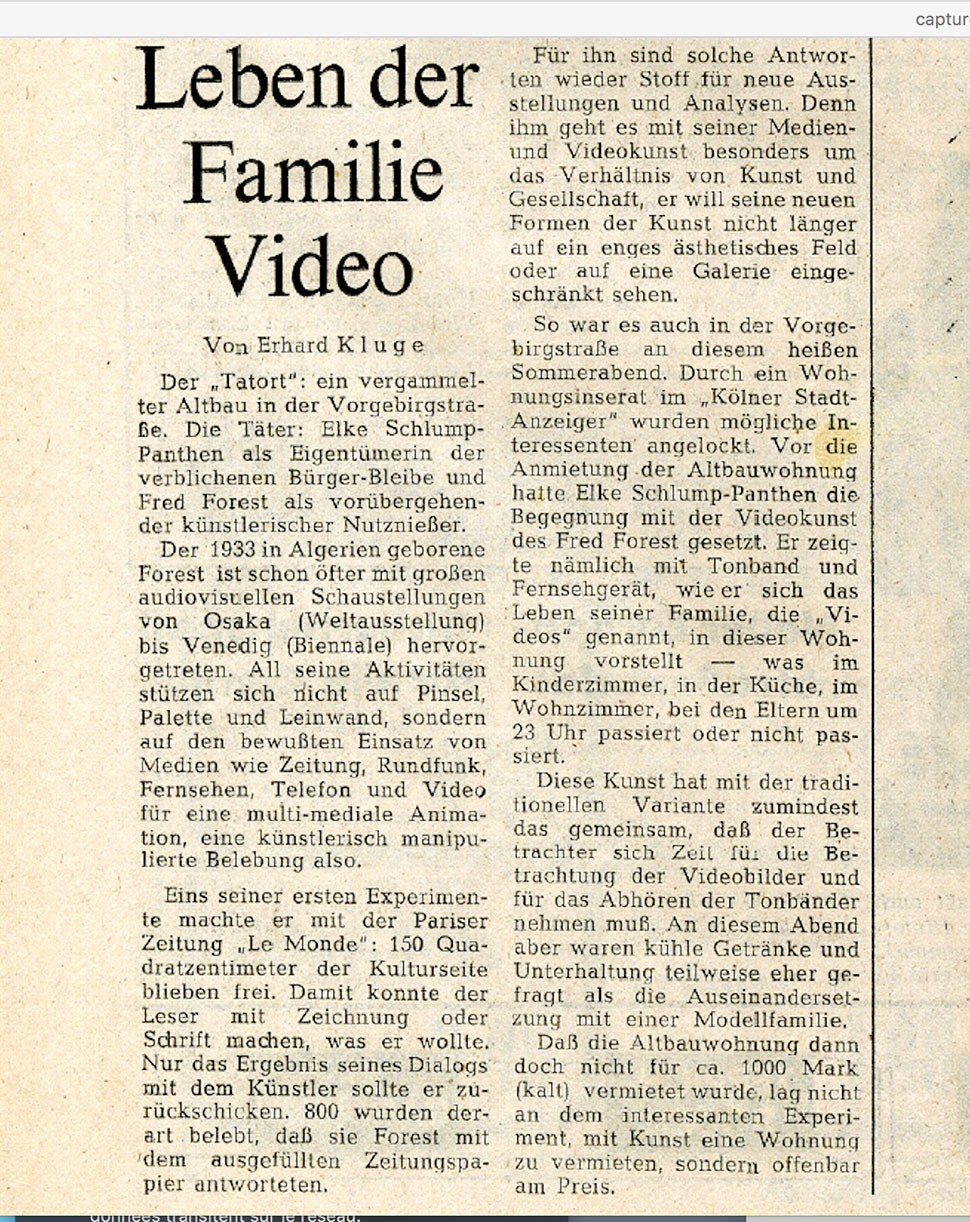 1976 Kolnischer Famille Vidéo