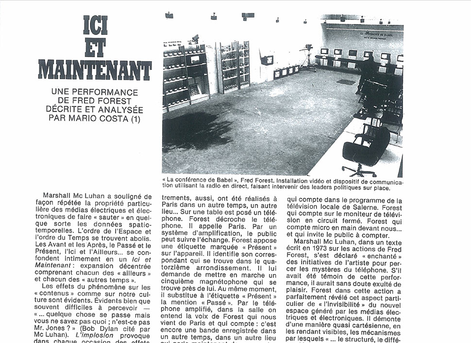 1983 Ici et maintenant - Israel Costa