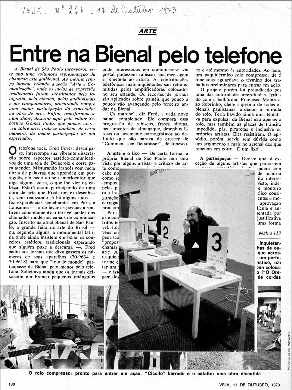 1973 Biennale Telephone