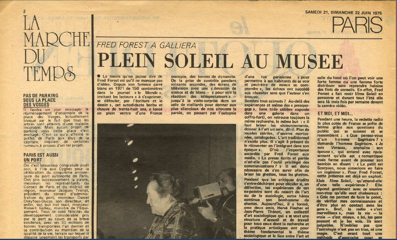 1975 Le quotidien Mme Soleil