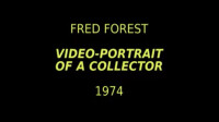 Portrait d'un collectionneur - Fred Forest exposé au Centre Nam June Paik de Séoul