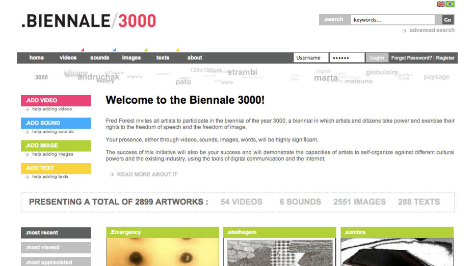Fred Forest Biennale 3000