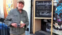 Fred Forest Sociological walk - Promenade sociologique, Brooklyn 2011