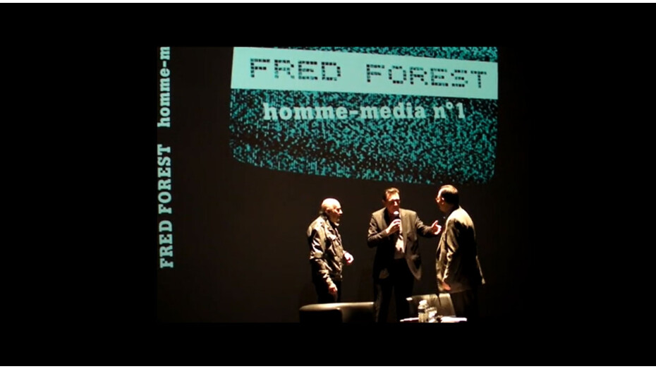 “Fred Forest homme media”