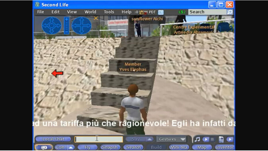 Fred Forest: getta la spazzatura su Second Life!